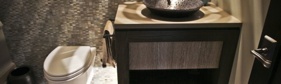 A fresh spin on your bathroom cabinetry